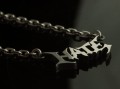 HATE / SREBRO 925 / -  Naszyjnik z logiem zespołu HATE