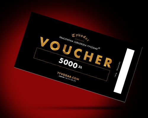 Voucher podarunkowy 5000 PLN | TYVODAR