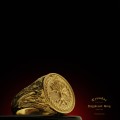YGGDRASIL l Złoty sygnet  wikingów | Złoto 585 | TYVODAR 