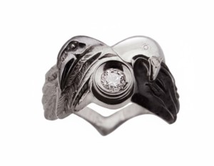 Corvus & Columba | Gothic engagement ring | TYVODAR
