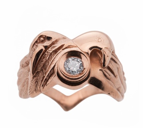 Corvus & Columba | Gothic engagement ring | TYVODAR