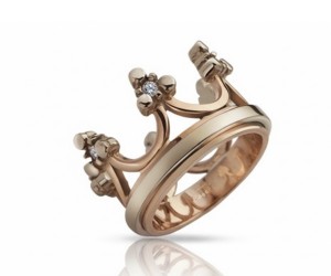 Diamond crown ring | TYVODAR