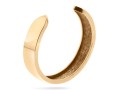 Gold 14 k cuff bracelet | TYVODAR