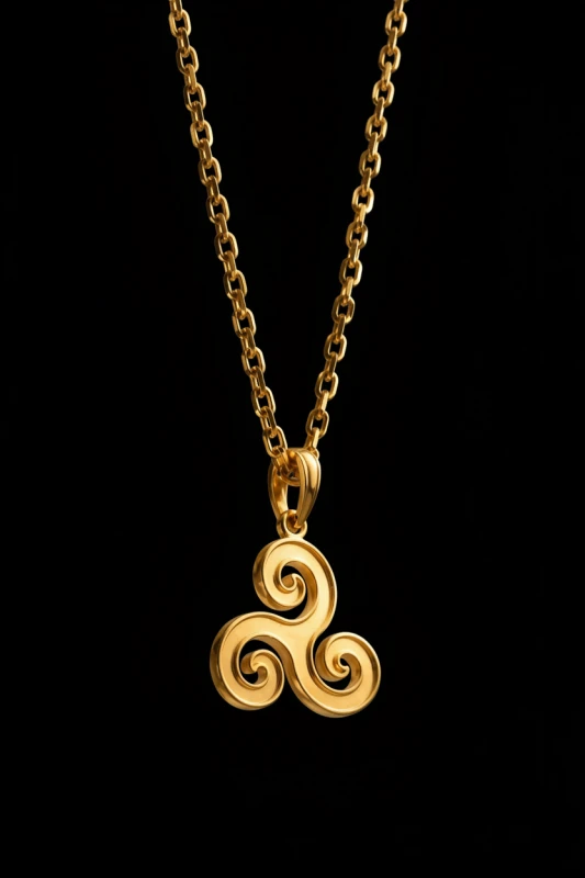 Słowiański naszyjnik Triskelion | TYVODAR