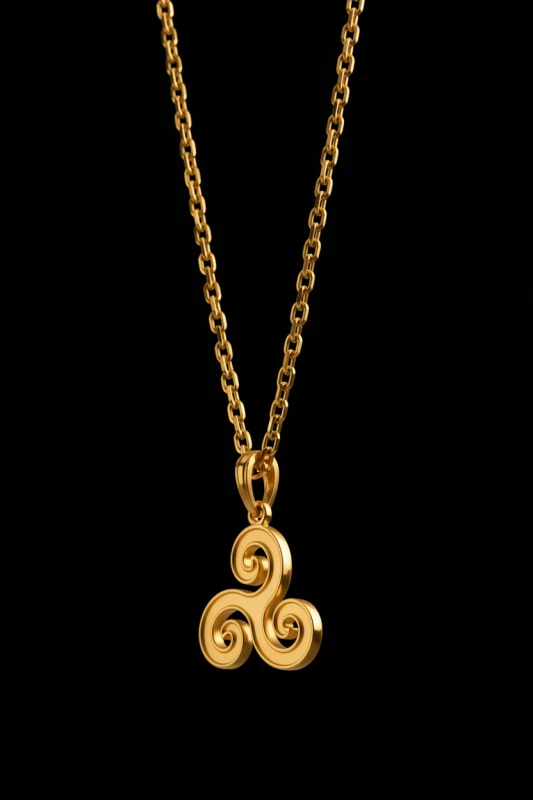 Słowiański naszyjnik Triskelion | TYVODAR
