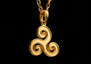 Słowiański naszyjnik Triskelion  | TYVODAR