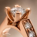 Topaz engagement ring | Gold 14k | TYVODAR 