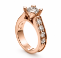 Topaz engagement ring | Gold 14k | TYVODAR 