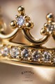 Diamond crown ring | Gold 14k | TYVODAR