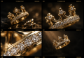 Diamond crown ring | Gold 14k | TYVODAR