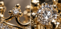 Diamond crown ring | Gold 14k | TYVODAR