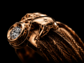 Corvus & Columba | Gothic engagement ring | TYVODAR