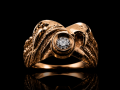 Corvus & Columba | Gothic engagement ring | TYVODAR