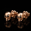 GOLD SKULL EARRINGS | GOLD 14K | TYVODAR