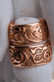 GOLD FENRIR  |  Złote nordyckie obrączki wysadzane diamentami | Złoto 585 | TYVODAR