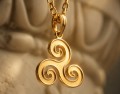 Słowiański naszyjnik Triskelion  | TYVODAR