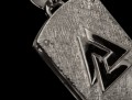 VALKNUT  | Nordycki nieśmiertelnik |  Srebro 925  | TYVODAR