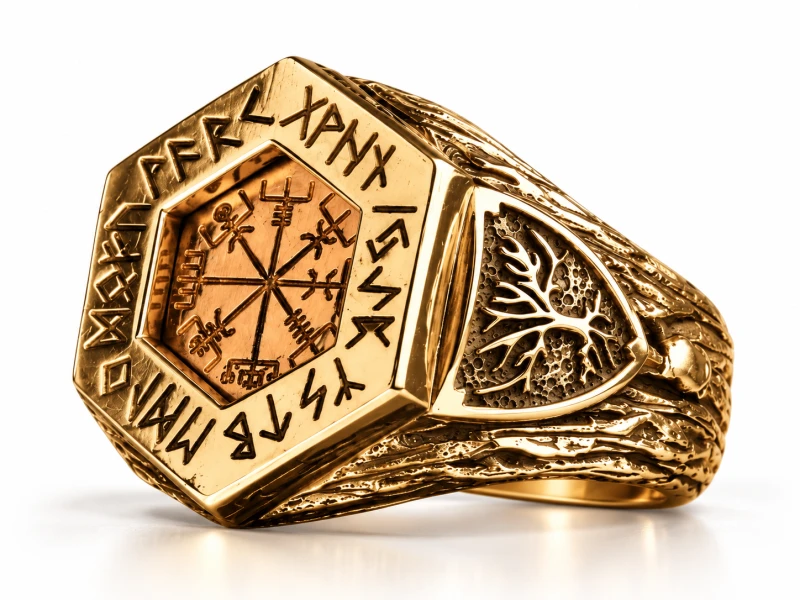 Vegvisir ring