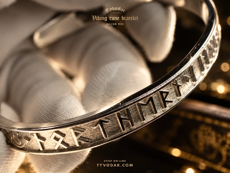 Viking Rune Bracelet | Silver 925 | TYVODA