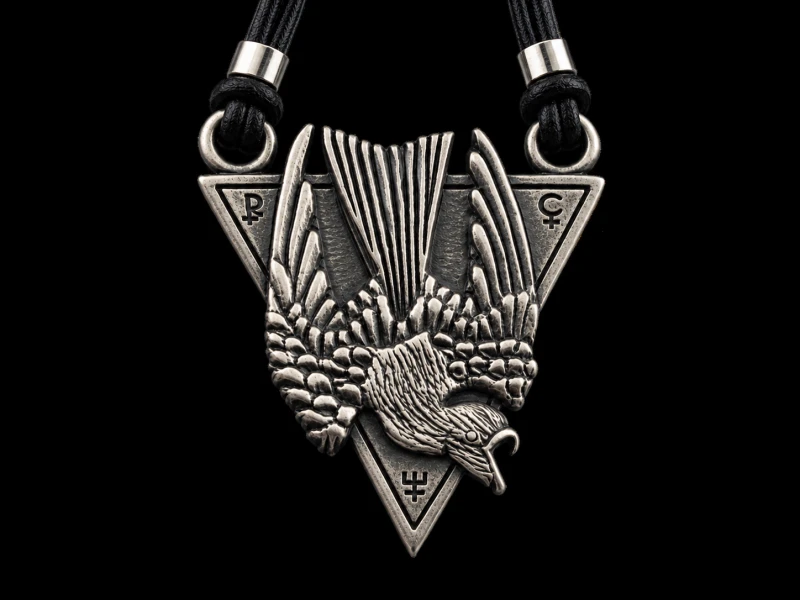 HATE /srebro 925 /- Naszyjnik HATE