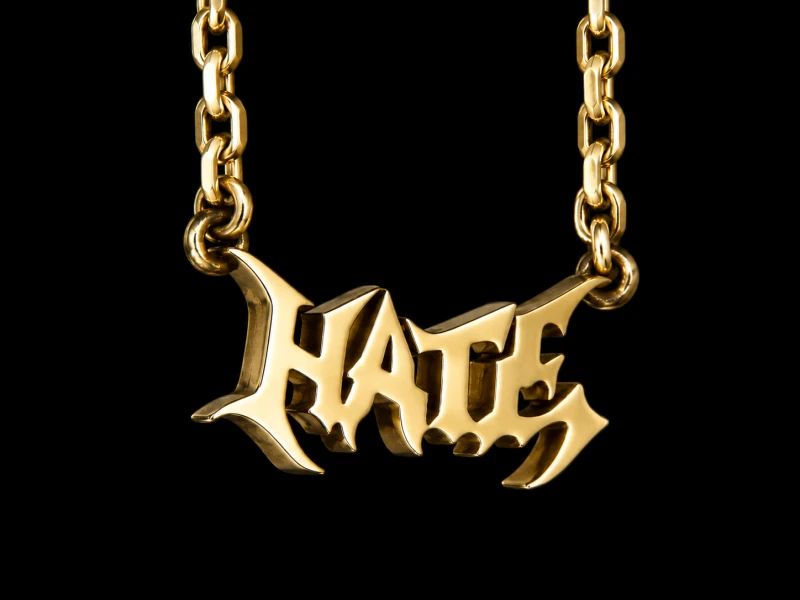 HATE - Naszyjnik z logiem zespołu HATE
