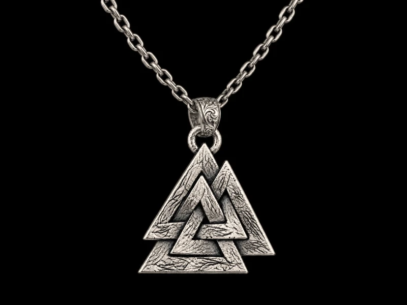 Wikiński naszyjnik Valknut | TYVODAR