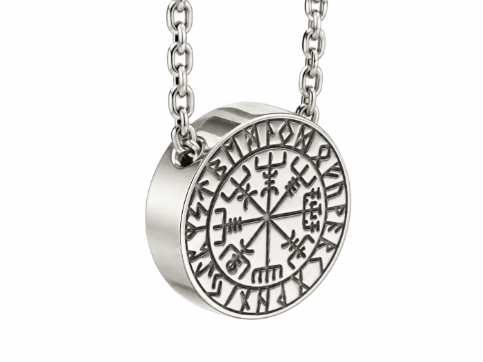VEGVISIR | NASZYJNIK Z KOMPASEM WIKINGÓW | TYVODAR