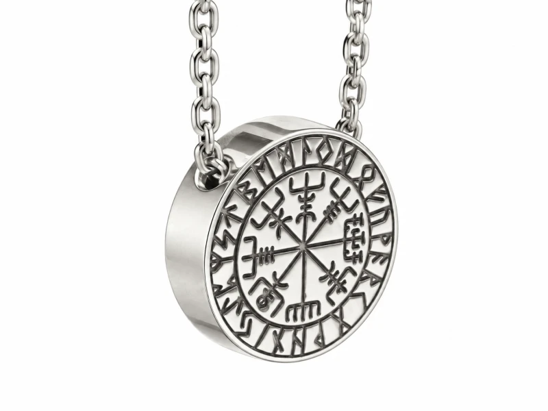 VEGVISIR | NASZYJNIK Z KOMPASEM WIKINGÓW | TYVODAR