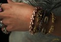 Gold bone bracelet | TYVODAR