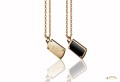 Military necklace | BLACK ONYX | GOLD VERMEIL | TYVODAR