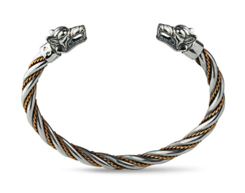 Bransoleta wikingów | Złoto 585  |  Srebro 925 | TYVODAR