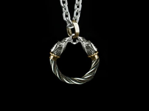 Naszyjnik wikingów Huginn and Muninn  | TYVODAR