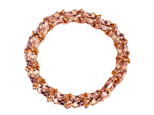 Gold bone bracelet | TYVODAR