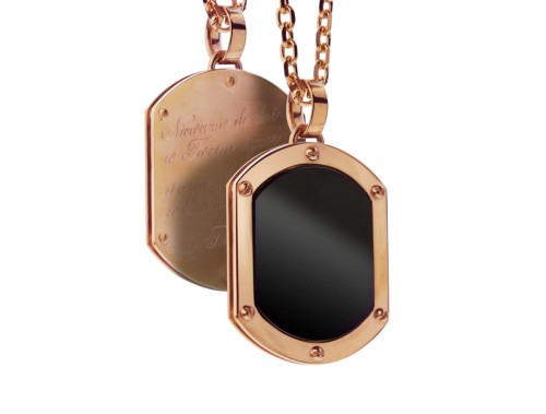 Onyx dog tag | TYVODAR
