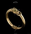 Gold panther bracelet | TYVODAR