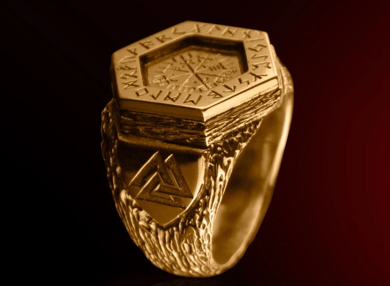 GOLD 14K VEGVISIR RING | TYVODAR.jpg