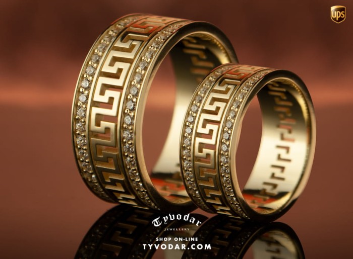 GREEK WEDDING BAND SET | GOLD 14K | 200 DIAMONDS | TYVODAR®‎_v3.jpg