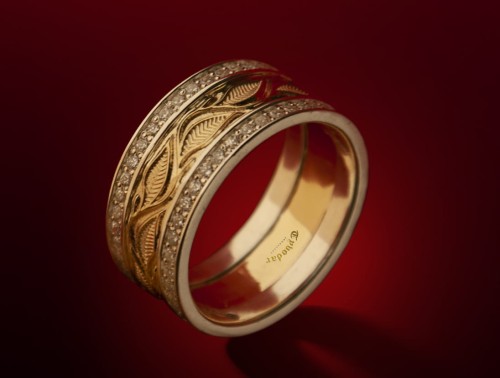 Gold 14k slavic ring | TYVODAR