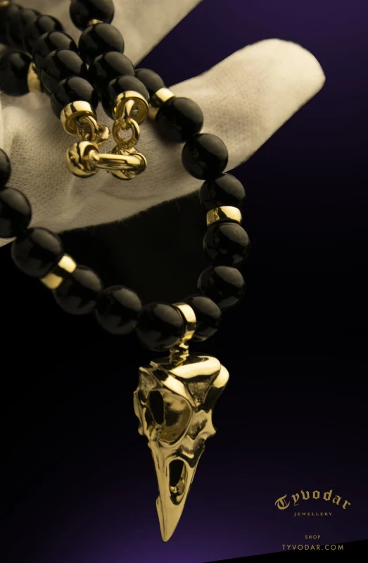 GOLD CROW NECKLACE | TYVODAR 777777.jpg