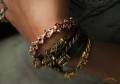 Gold bone bracelet | TYVODAR